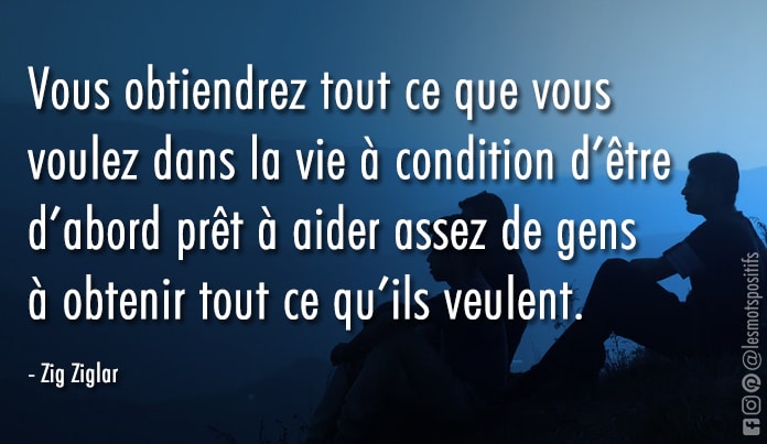 Citation Pourquoi aider les autres permet-il de récolter ce que l’on sème ?