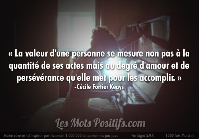 Citation L’importance d’avoir de la discipline