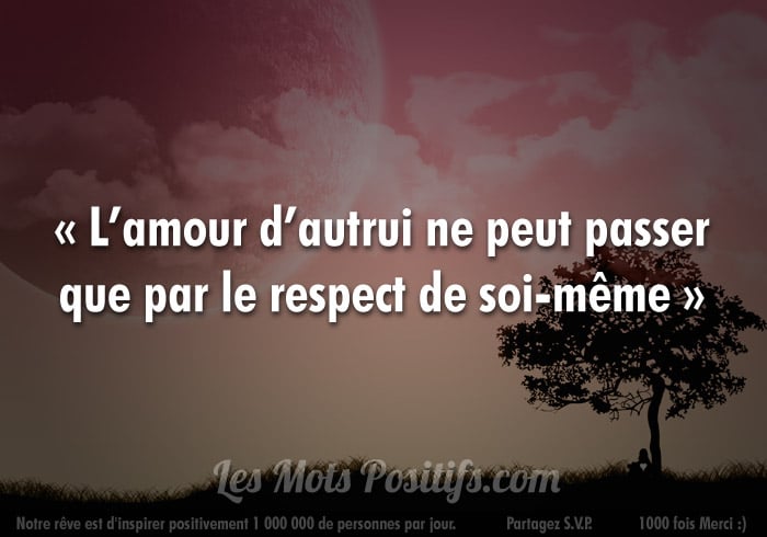 Citation On n’aime pas plus que l’on s’aime