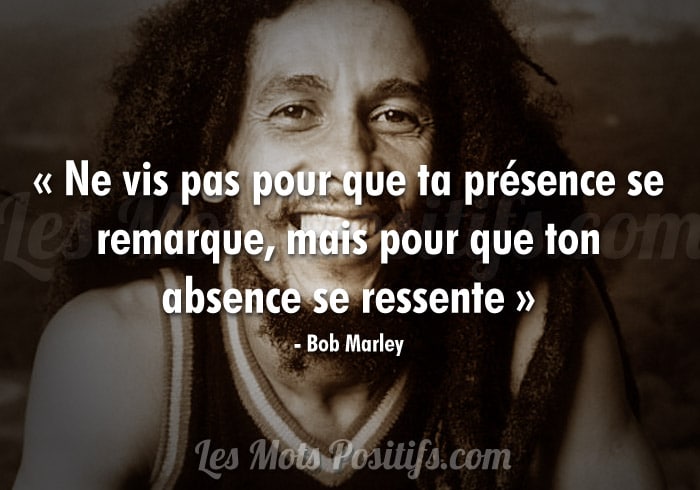 Citation Bob Marley