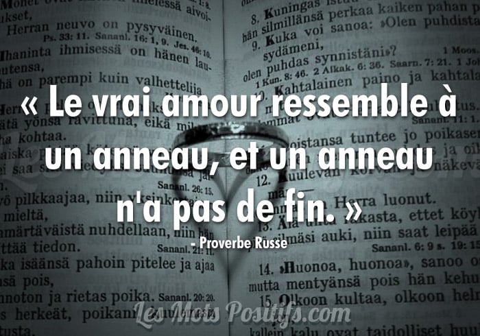 Citation Le vrai amour