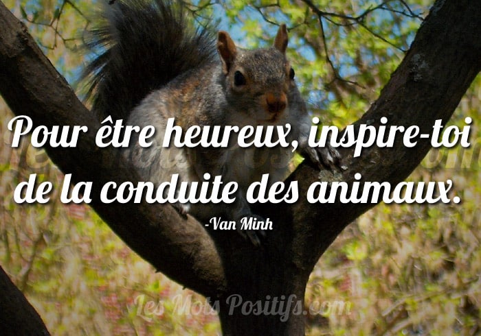 Citation Inspirons-nous de la nature