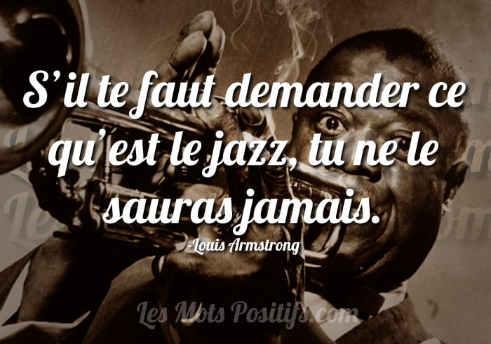Citation Louis Armstrong