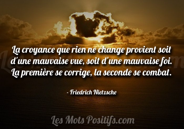 Citation Croire au changement