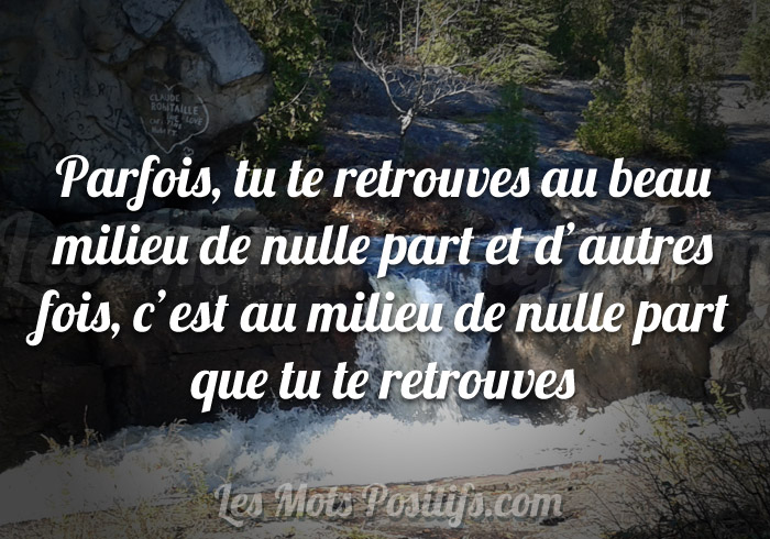 Citation Se retrouver