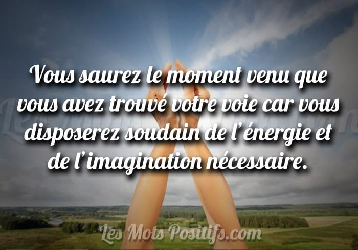 Citation L’énergie de la passion