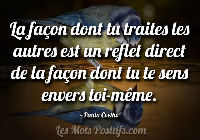 Citation Le reflet de la vie