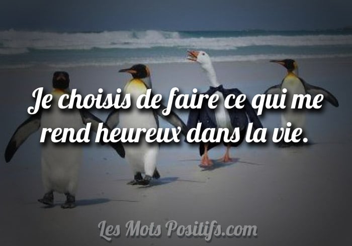 Citation Choisir d’être heureux