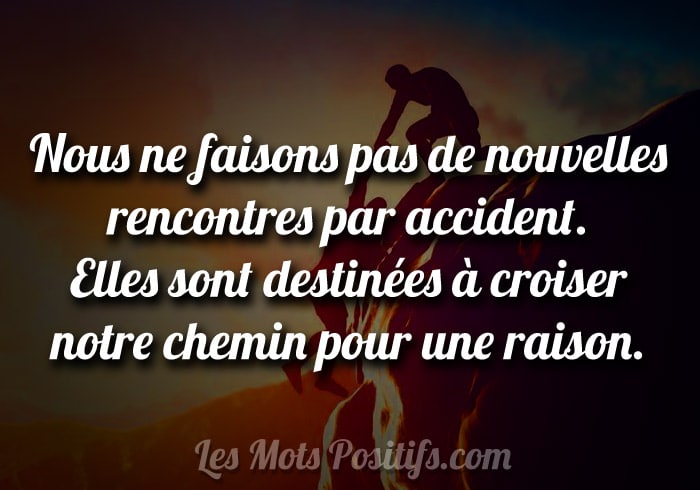 Citation Les nouvelles rencontres