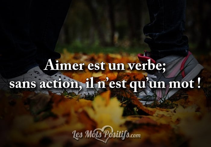 Citation Aimer est un verbre