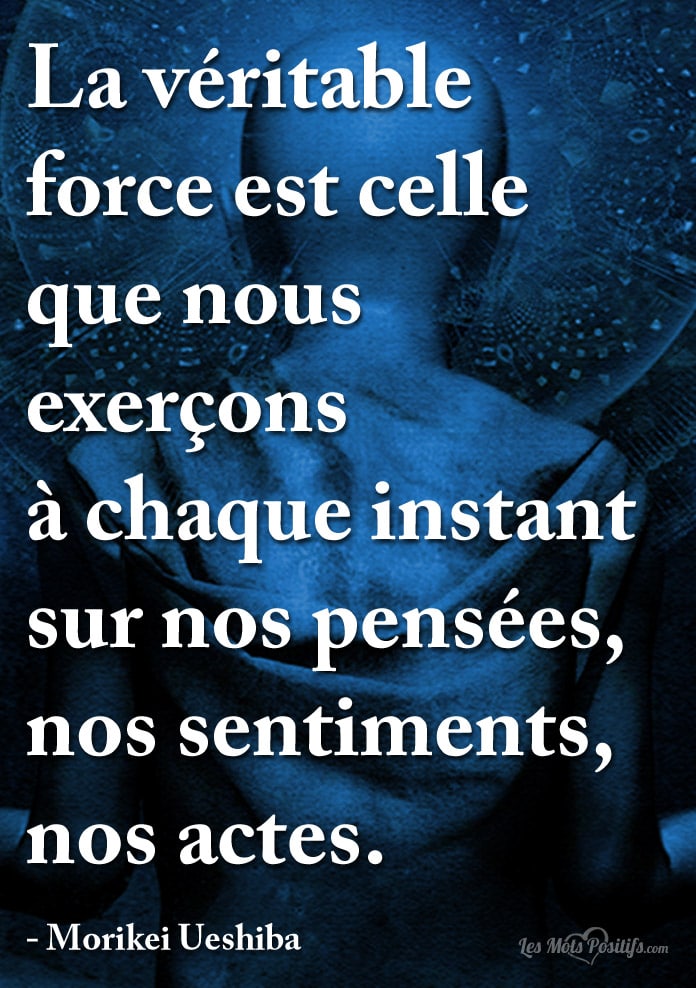 Citation La véritable force