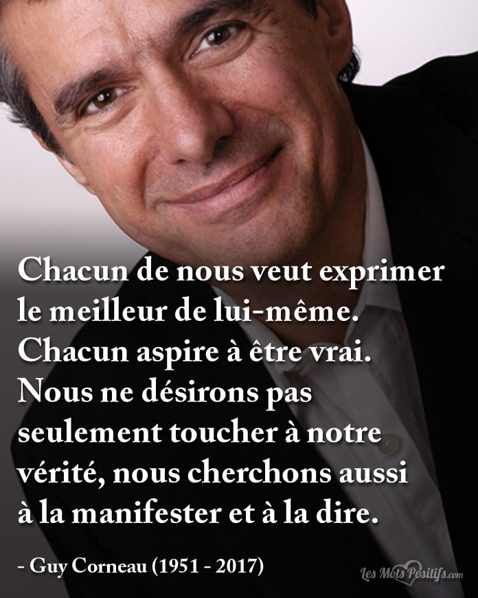 Citation hommage à Guy Corneau (1951 – 2017)