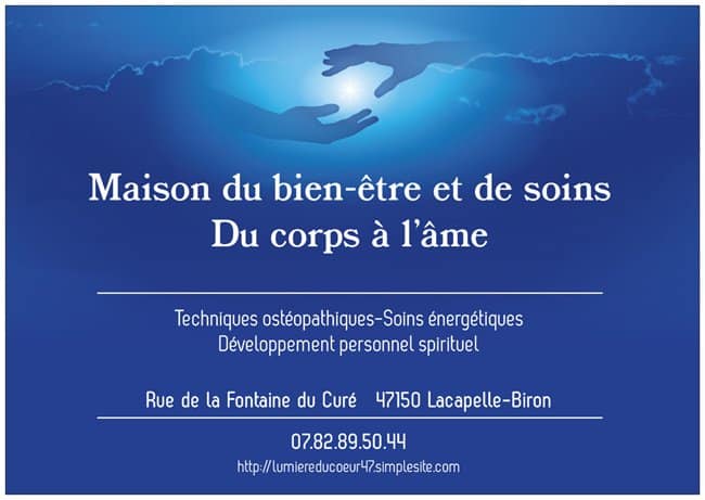 Maison du bien-être et de soins Du corps à l’âme