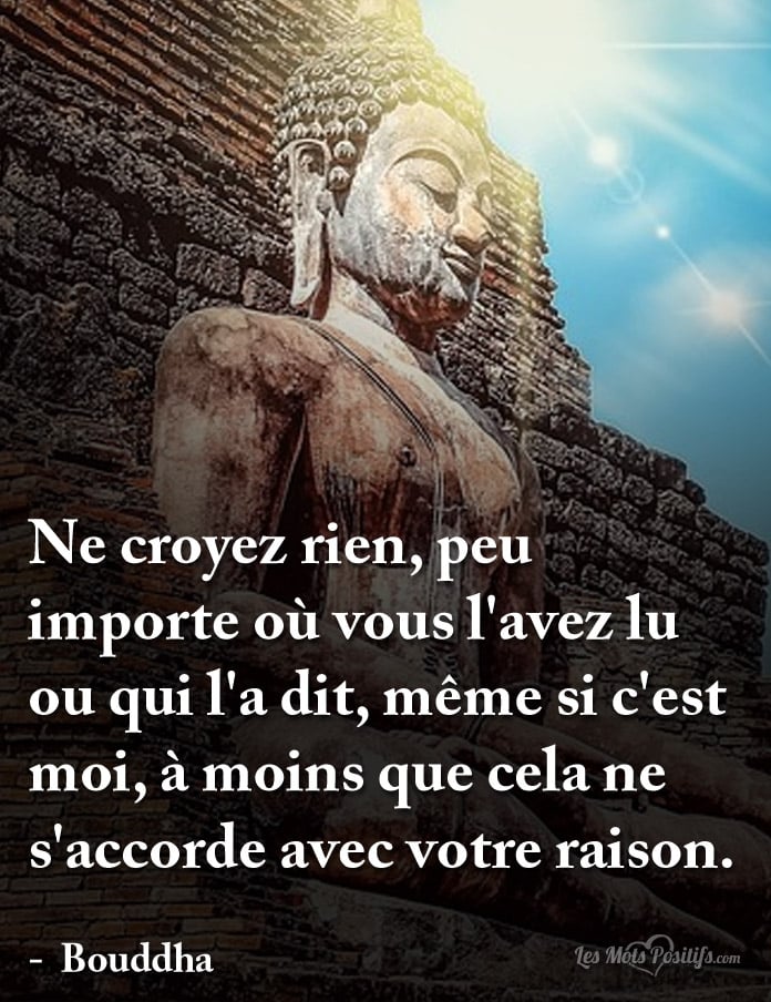 Citation Ne croyez rien