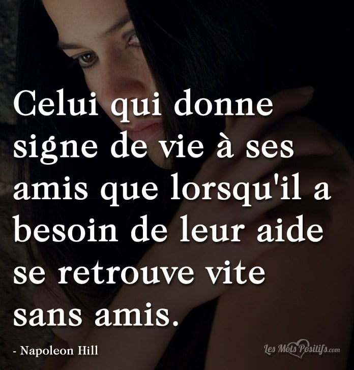 Donne un signe de vie