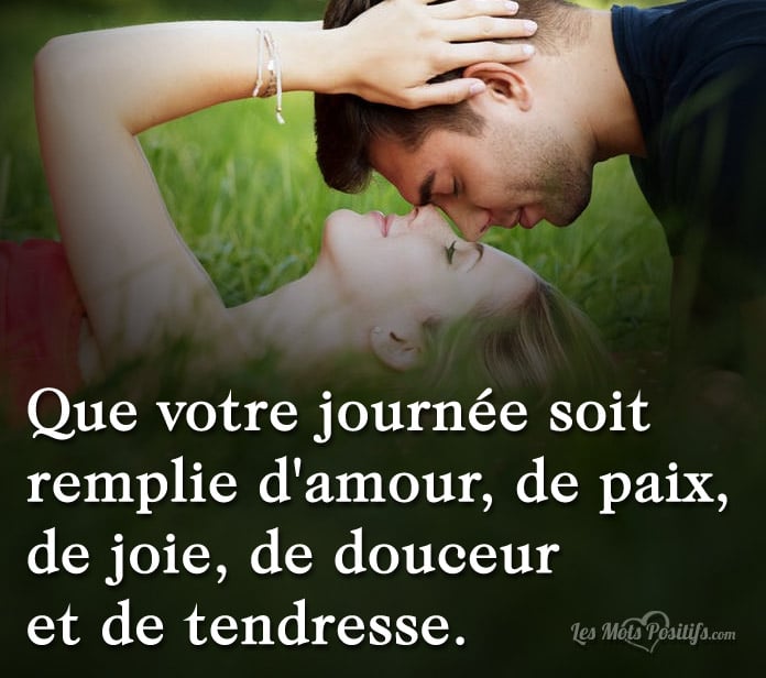 Citation Que votre journée soit remplie d’amour