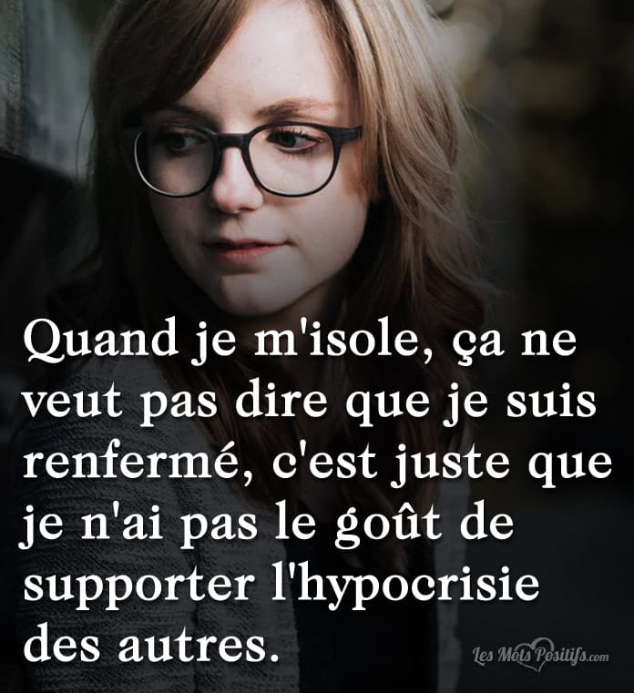 Supporter l’hypocrisie des autres