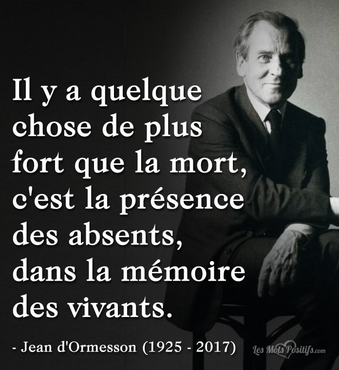 Citation Citation hommage à Jean d’Ormesson (1925 – 2017)