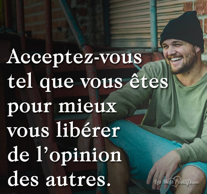 Citation Comment se libérer de l’opinion des autres ?