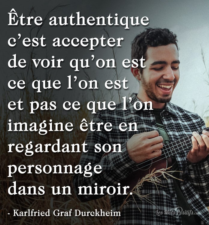 Citation Le personnage dans le miroir