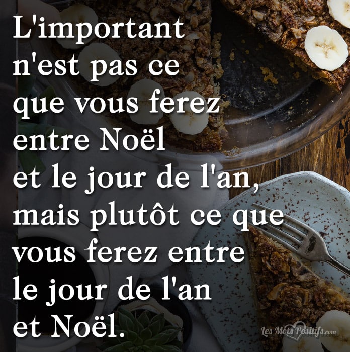 Citation Entre Noël et le jour de l’an