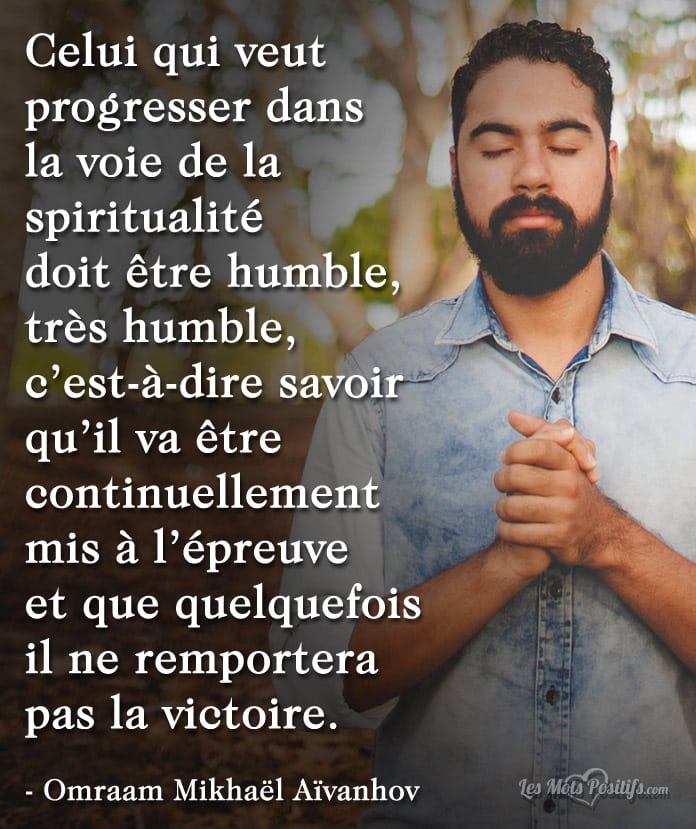 Citation La voie de la spiritualité selon Omraam Mikhaël Aïvanhov