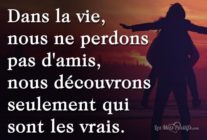 Nous Ne Perdons Pas D Amis Les Mots Positifs Com