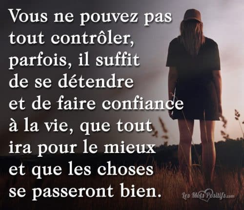 Citation Sur Controle Citation Sur La Vie Les Mots Positifs Com