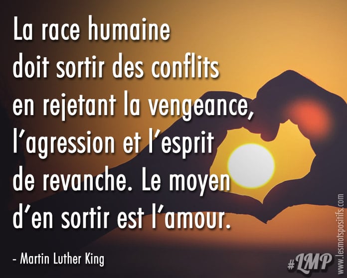 Citation Le moyen d’en sortir est l’amour