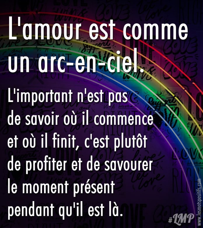 Citation Le moment présent en amour