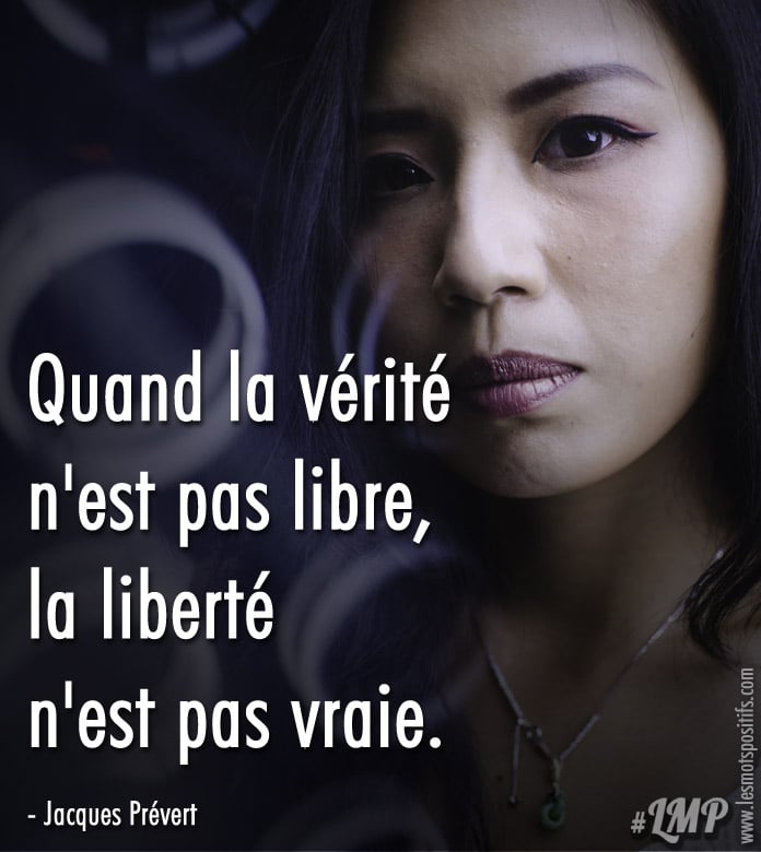 Citation Quand la vérité n’est pas libre