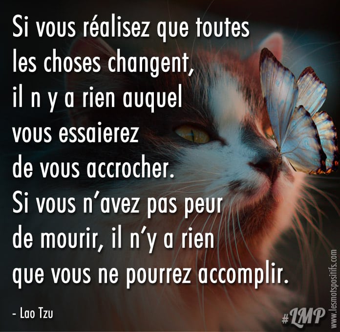 Citation Toutes les choses changent