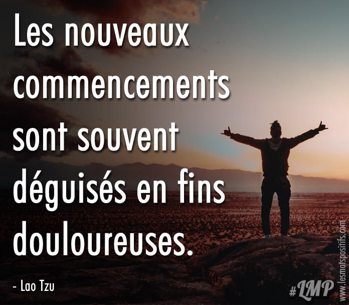 Citation Les nouveaux commencements