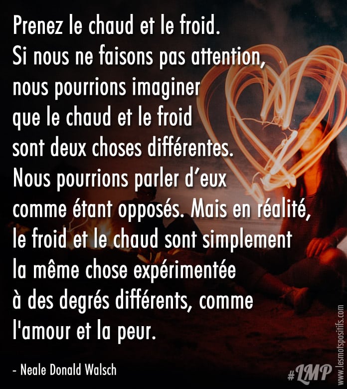 Citation Amour & Peur