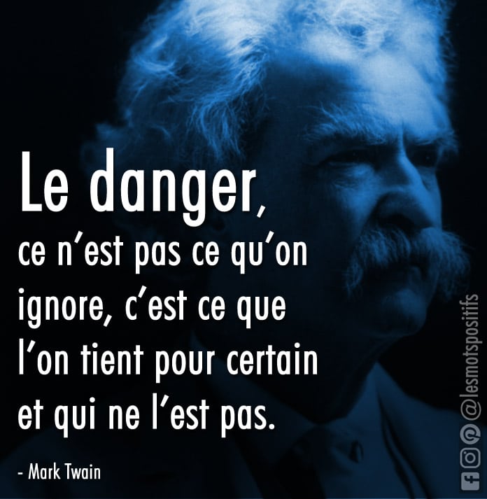 Citation L’ouverture d’esprit selon Mark Twain