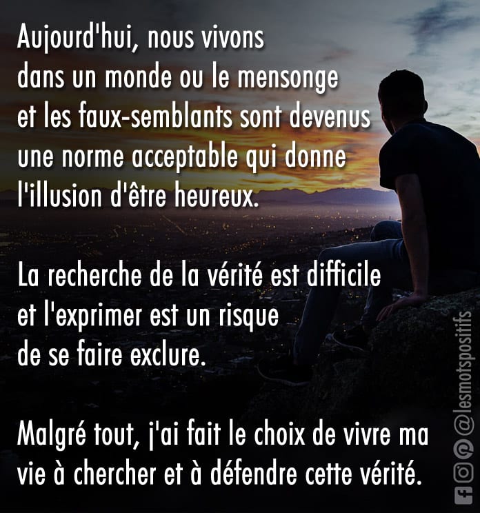 La Recherche De La Verite Citations Et Pensees Positives Les Mots Positifs Com