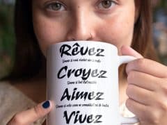 Tasse pour ne pas oublier pourquoi vous êtes en vie