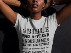 Tee-shirt pour femmes épanouie