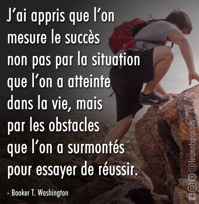 Les Obstacles Que Vous Apprenez A Surmonter Definiront Votre Succes Citations Et Pensees Positives Les Mots Positifs Com