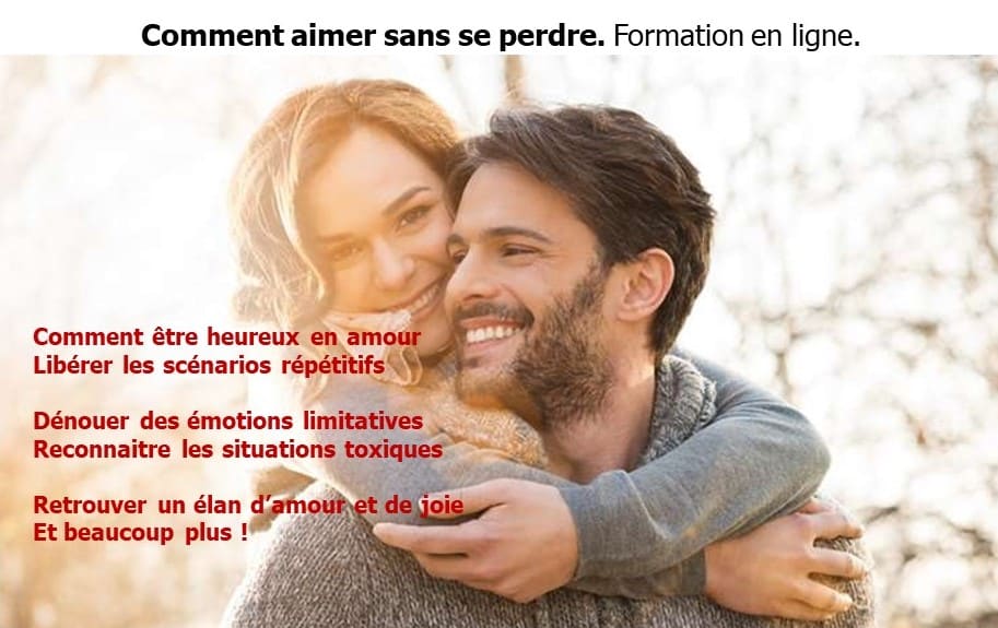 Formation en ligne. Comment aimer sans se perdre