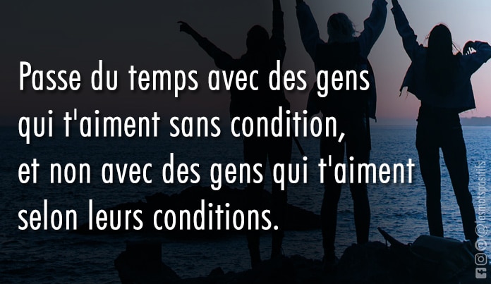 Citation 5 conditions essentielles pour aimer sans condition