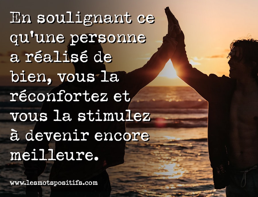 Comment encourager une personne ?