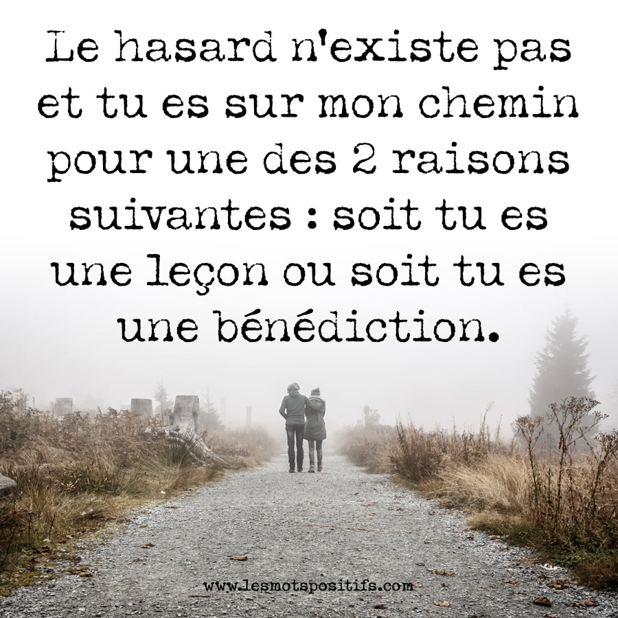 Citation 6 raisons pour lesquelles on ne rencontre pas les gens par hasard