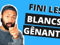 Timide ? Fini les blancs gênants