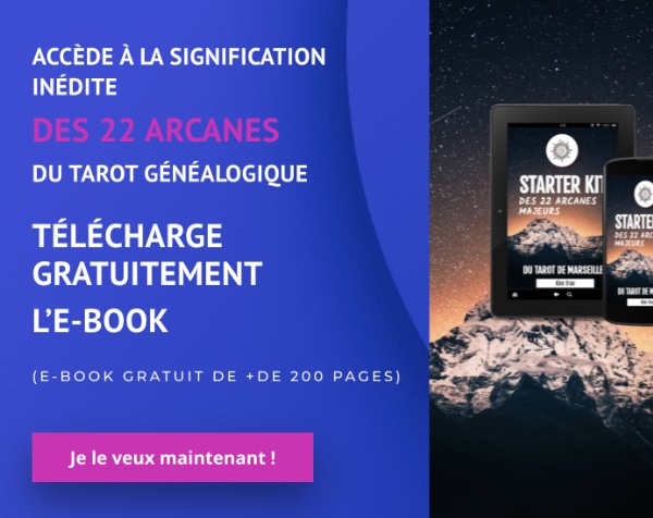 FREE Psychogénéalogie : télécharge le Starter Kit des 22 Arcanes du Tarot de Marseille