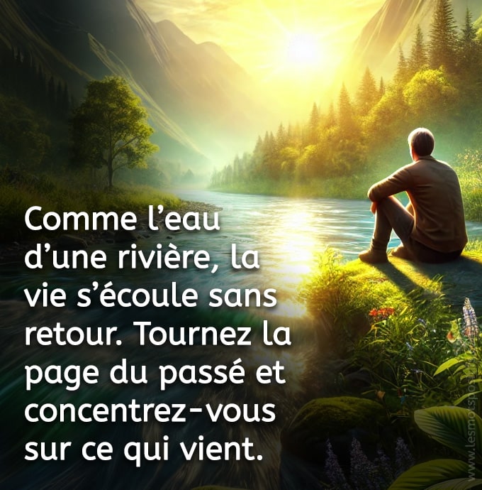 Citation sur Laisse couler le passé